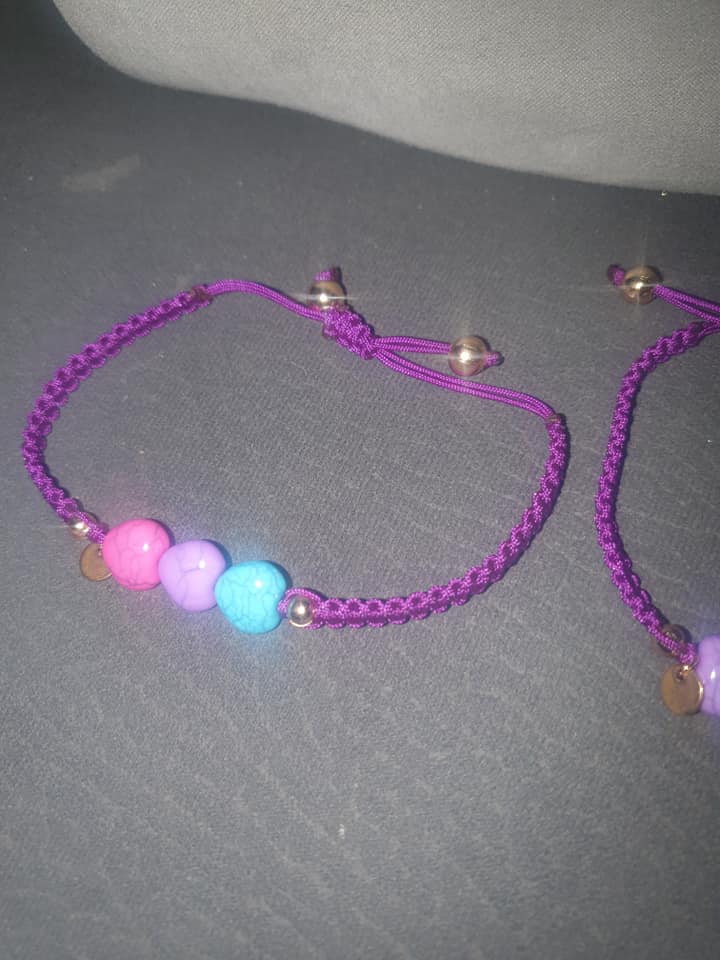3 Hearts Family Wrap Bracelet
