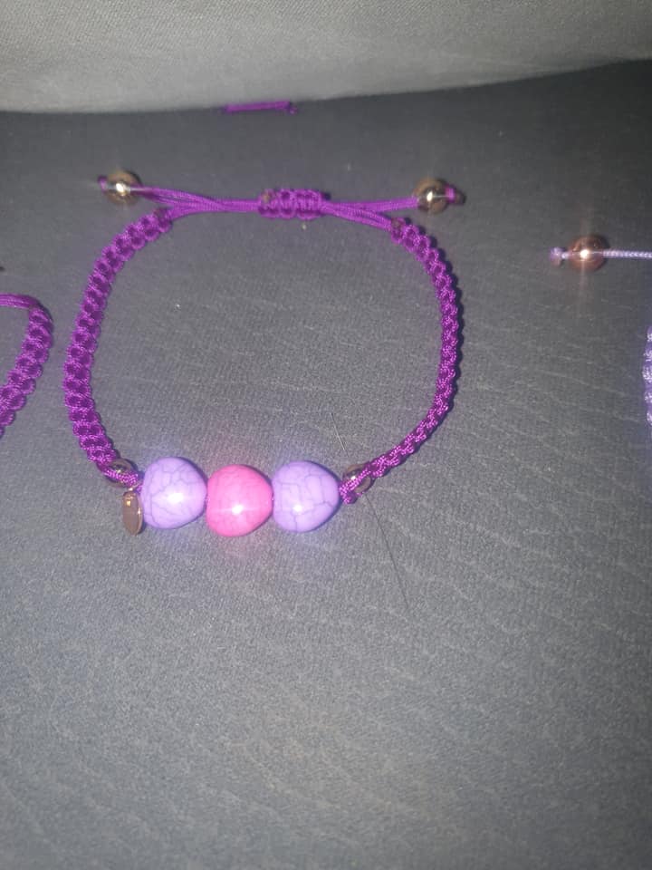 3 Hearts Family Wrap Bracelet