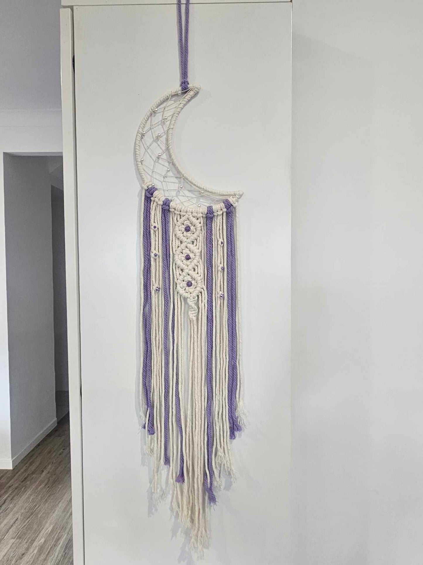 Moon Macramé Hanging