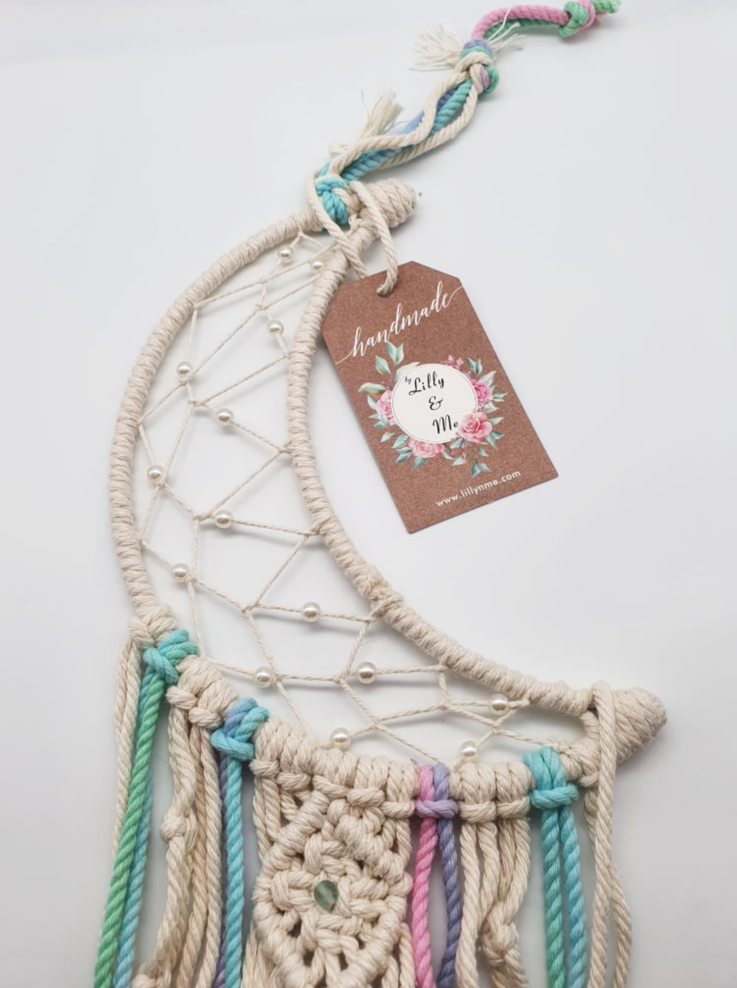 Moon Macramé Hanging