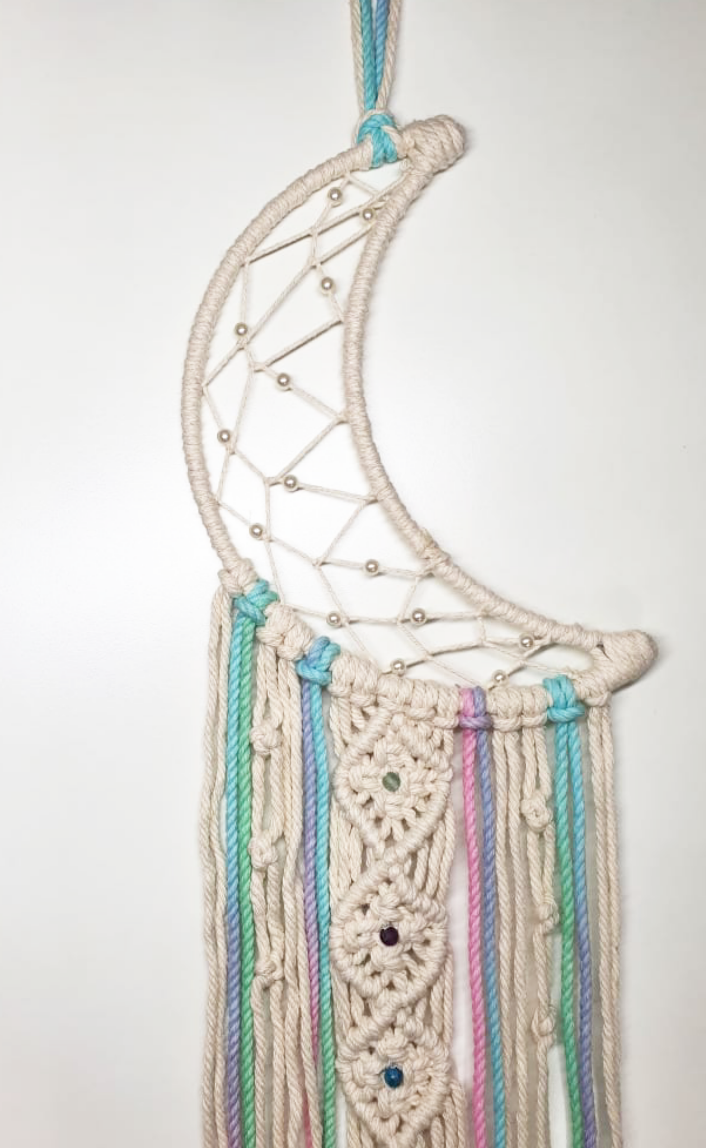 Moon Macramé Hanging