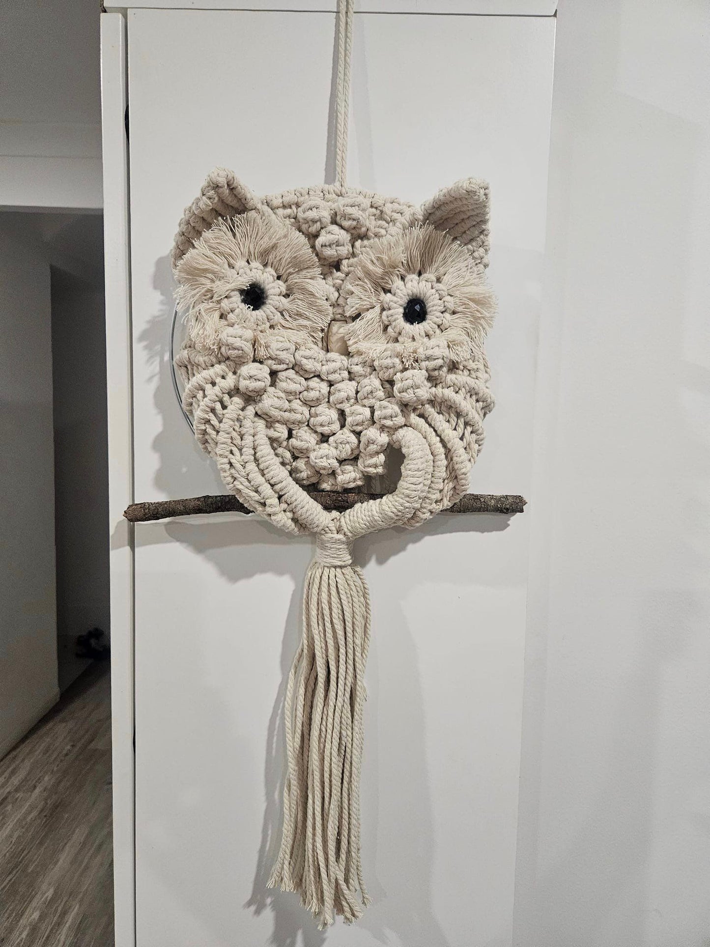 Owl Macrame