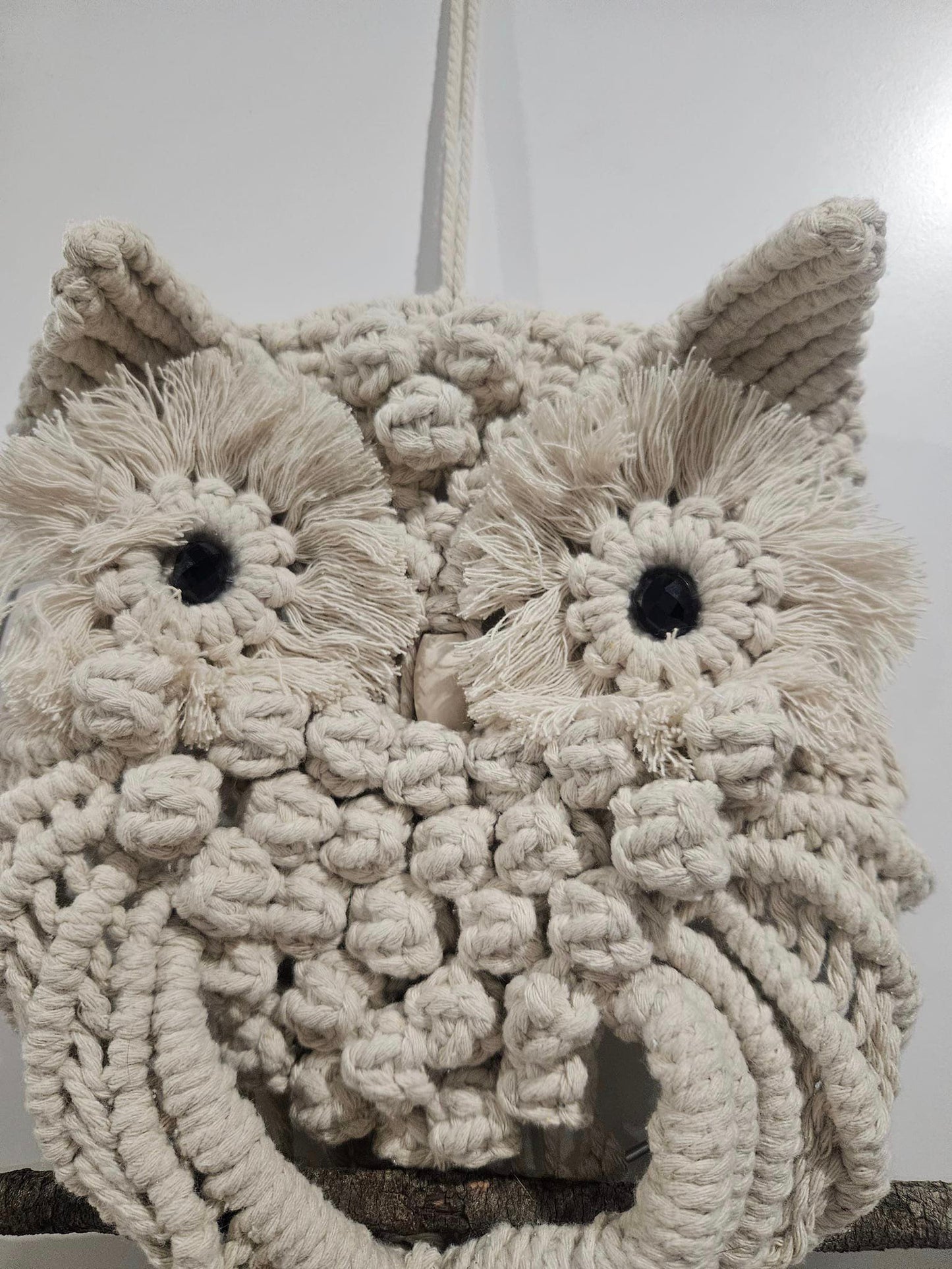 Owl Macrame