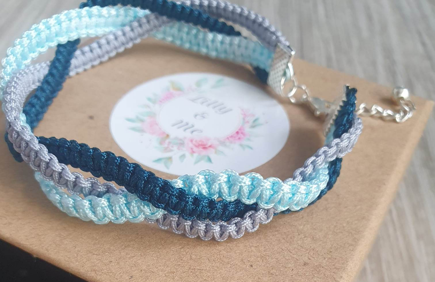 3 stand weave Wrap Bracelet