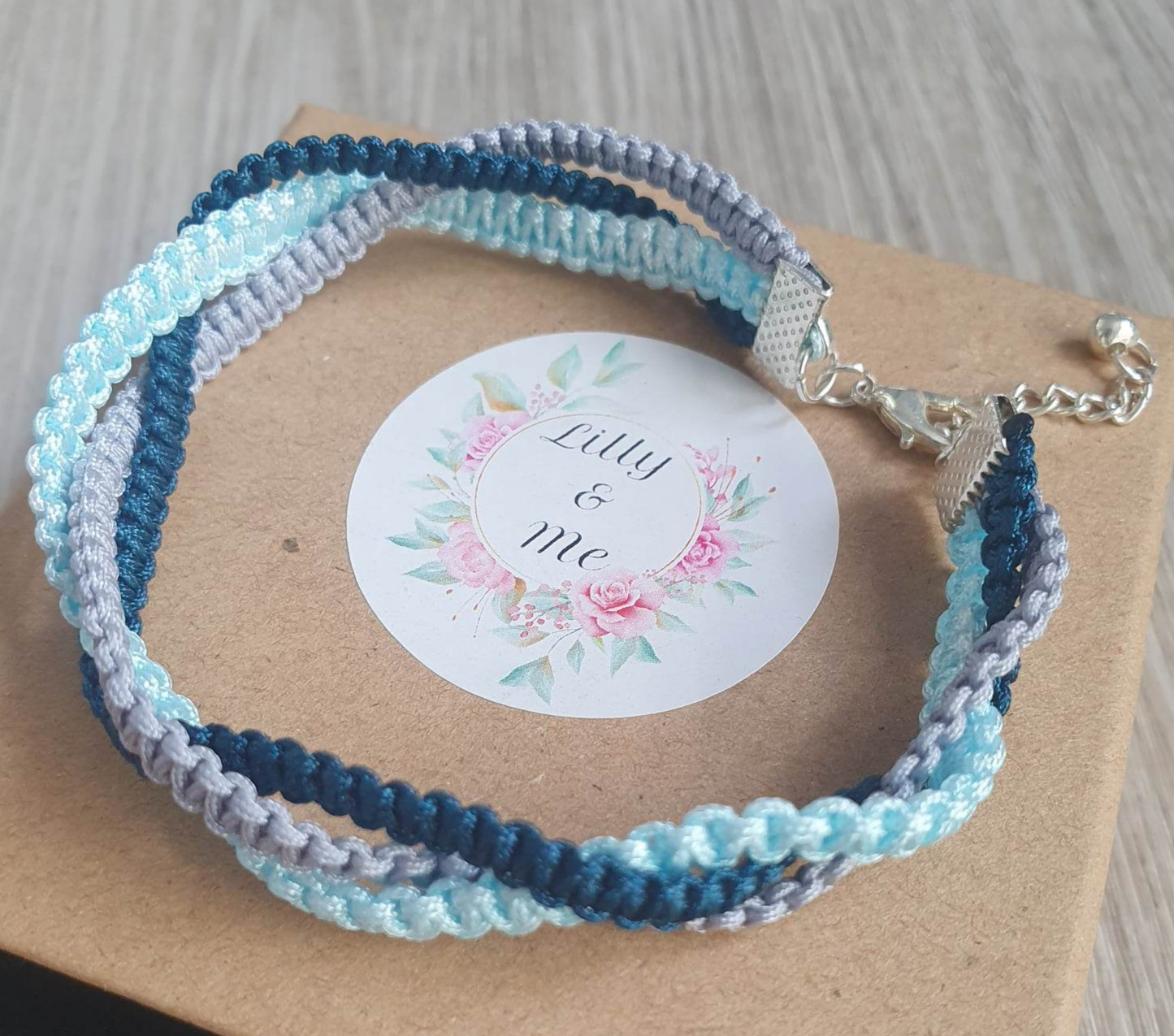 3 stand weave Wrap Bracelet