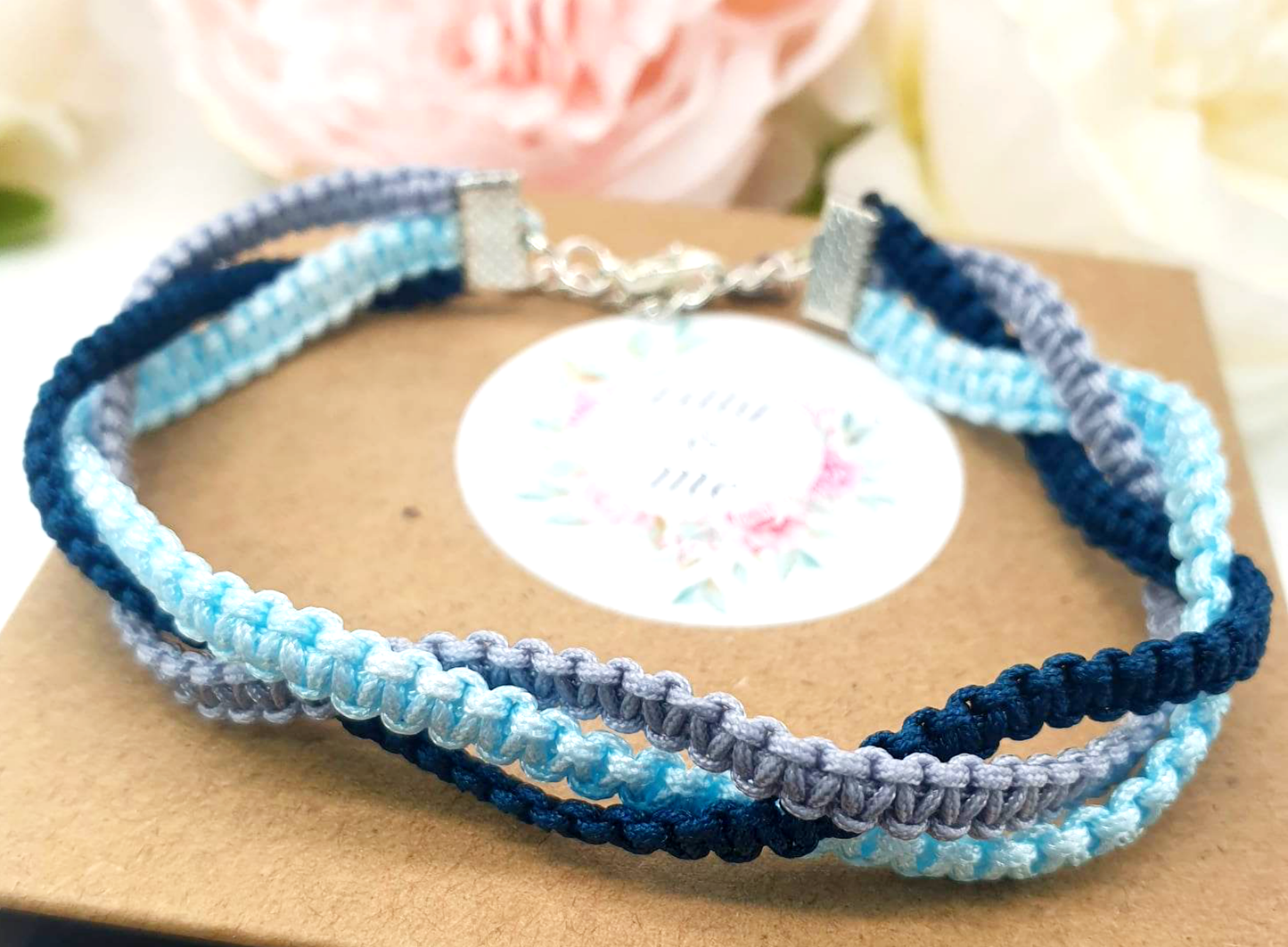 3 stand weave Wrap Bracelet