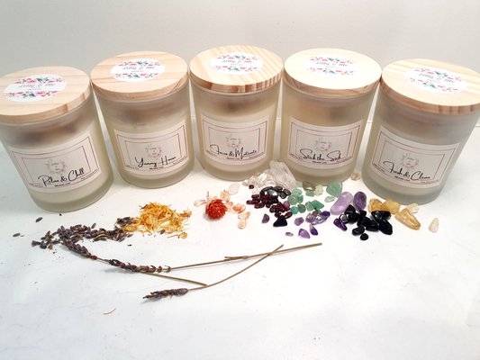 220ML Beautifully Scented Crystal Handmade Candles