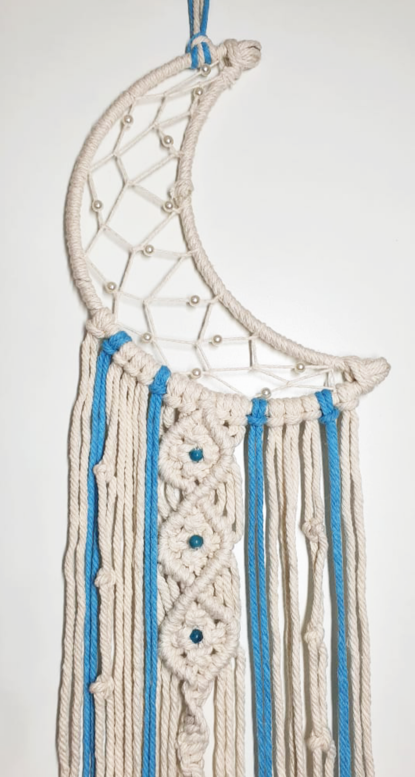 Moon Macramé Hanging