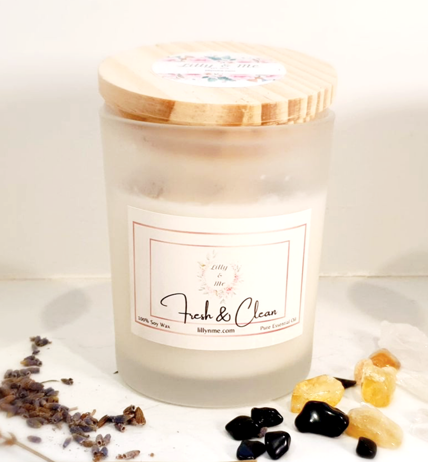 220ML Beautifully Scented Crystal Handmade Candles