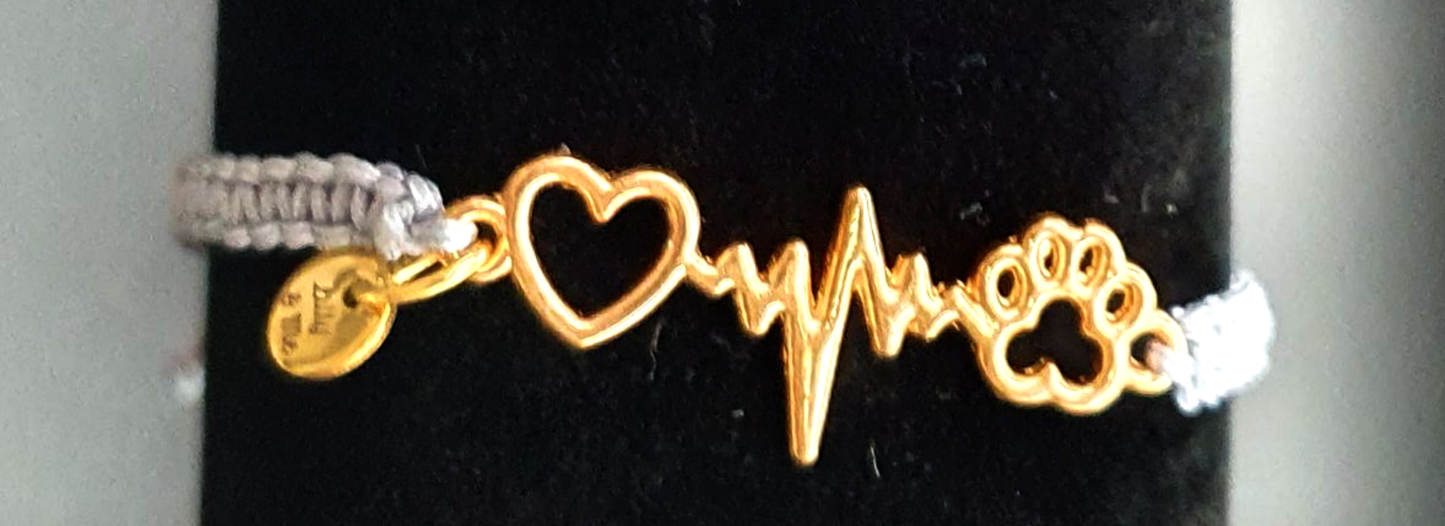 Pet Heartbeat Bracelets/ Anklets