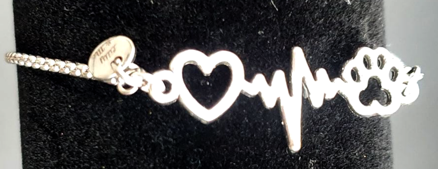 Pet Heartbeat Bracelets/ Anklets