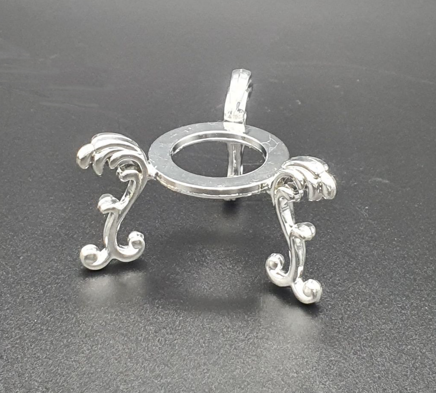 Lotus Hand Crystal Ball Stand