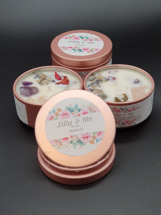 Travel Size 100% Natural Soy Relaxing Candles
