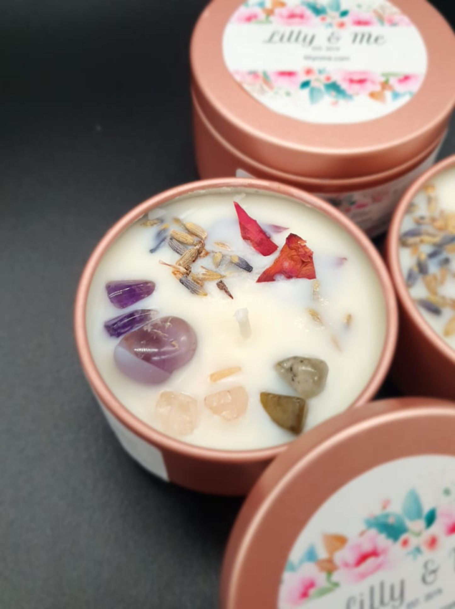 Travel Size 100% Natural Soy Relaxing Candles
