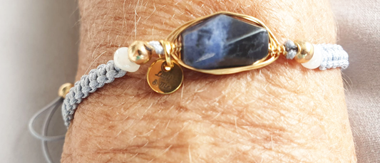 Sodalite Wrap Bracelet