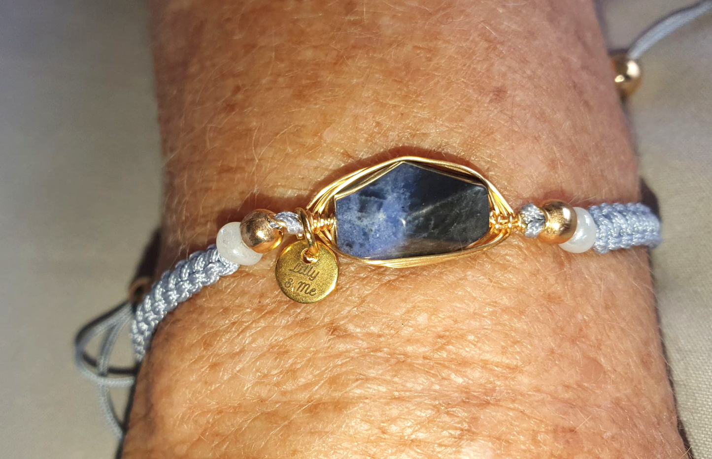 Sodalite Wrap Bracelet