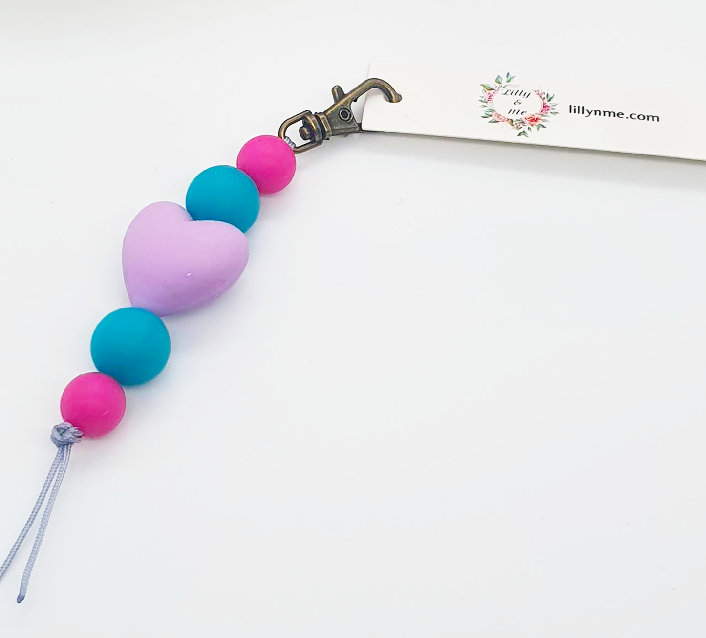 Teething Heart Keyrings
