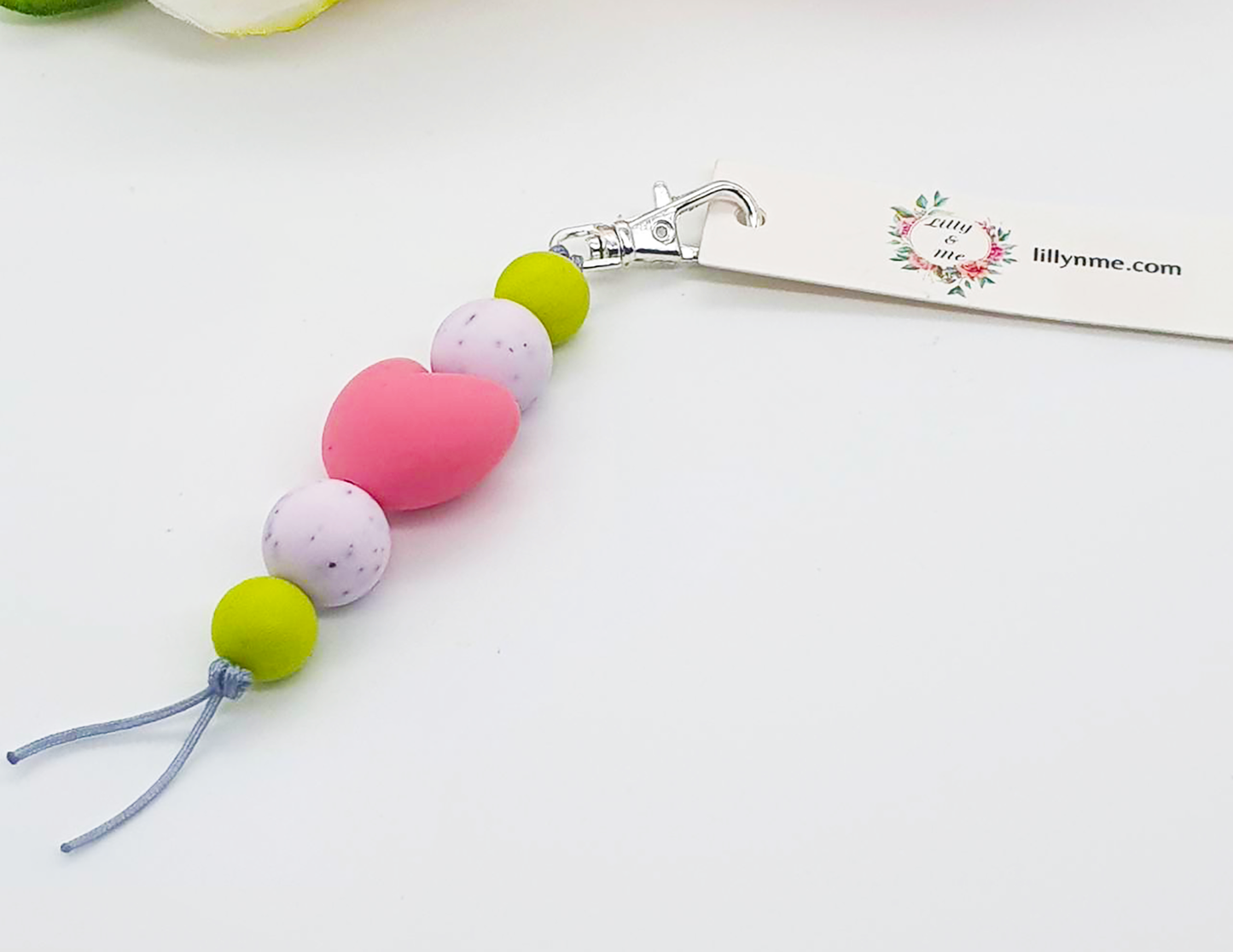 Teething Heart Keyrings