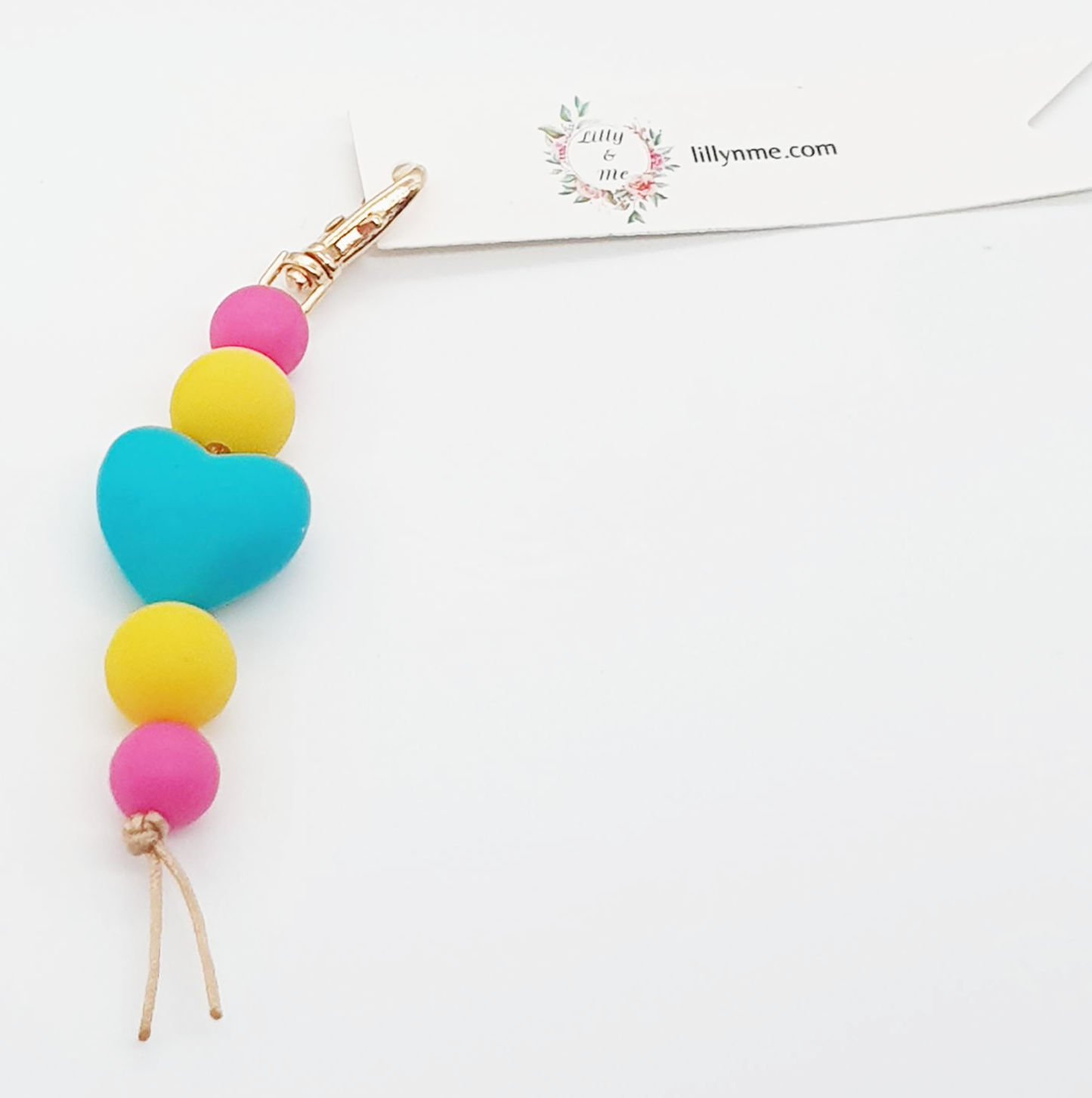 Teething Heart Keyrings