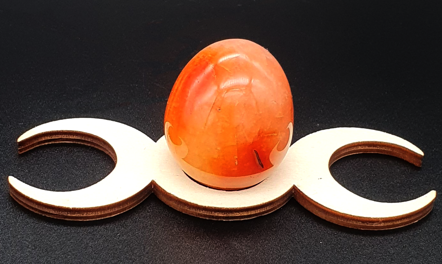 Lotus Hand Crystal Ball Stand