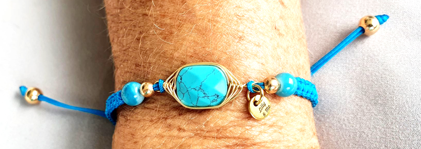 Turquoise Wrap Bracelet