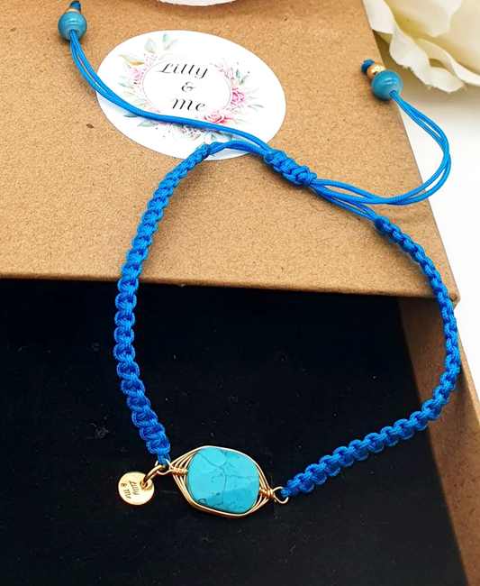 Turquoise Wrap Bracelet