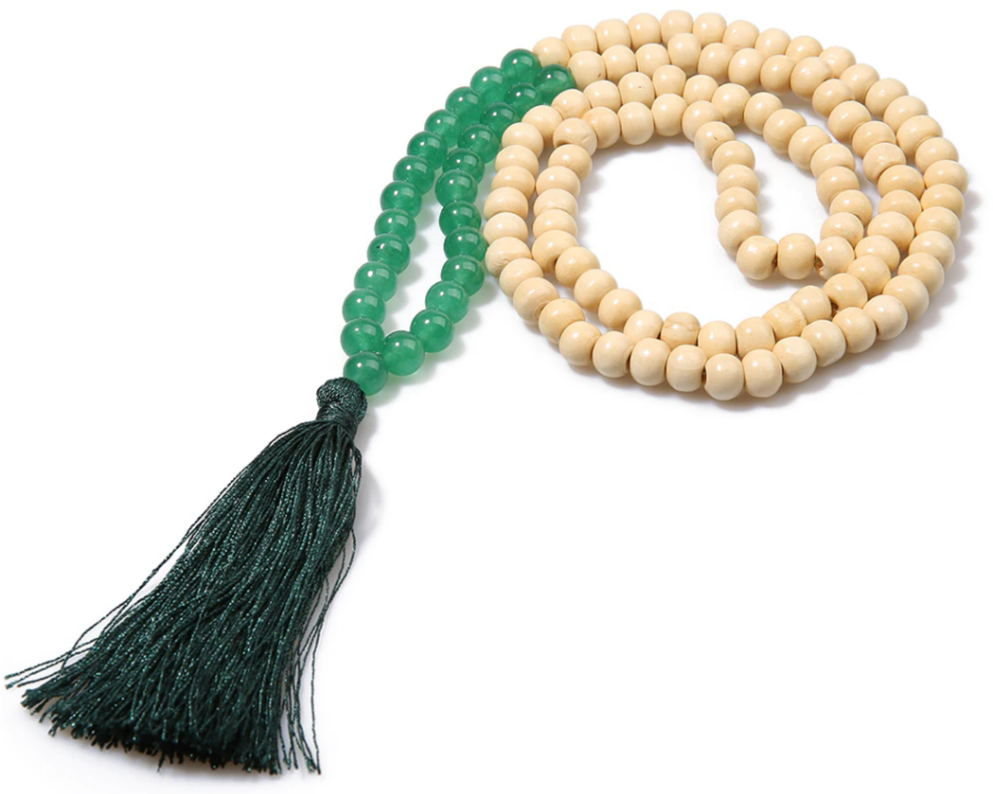 Wood & Stone Mala