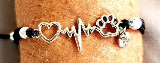 Pet Heartbeat Bracelets/ Anklets