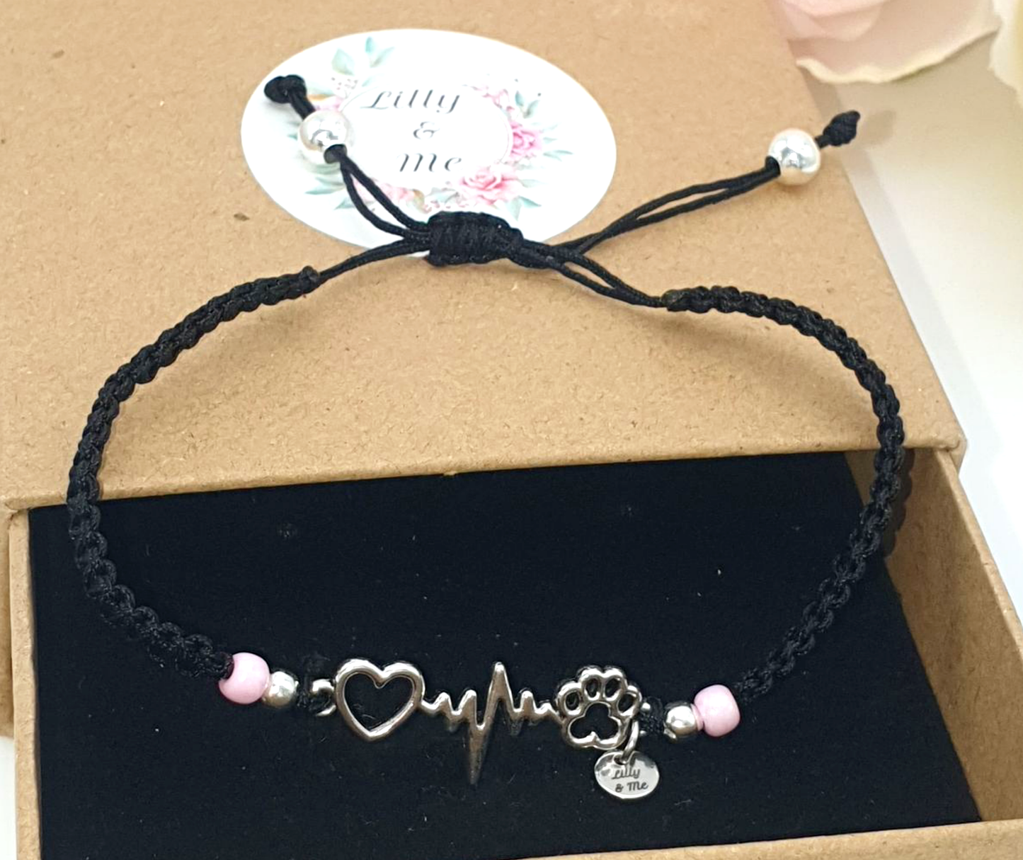 Pet Heartbeat Bracelets/ Anklets