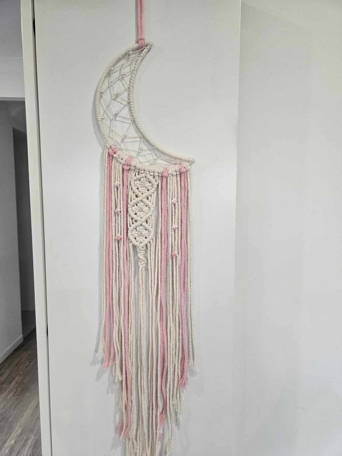 Moon Macramé Hanging