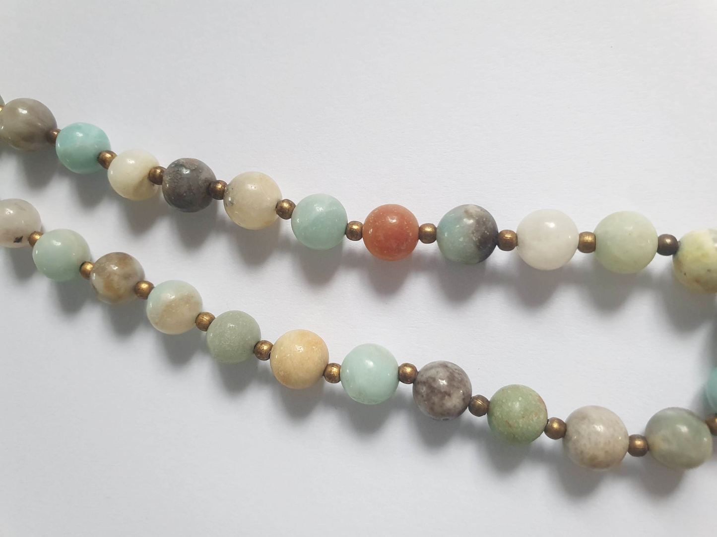 Amazonite Mala