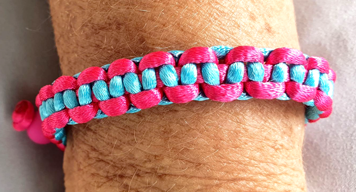 2 Strand Reversible Wrap Bracelet