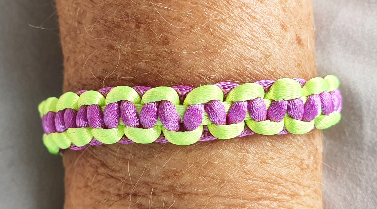 2 Strand Reversible Wrap Bracelet