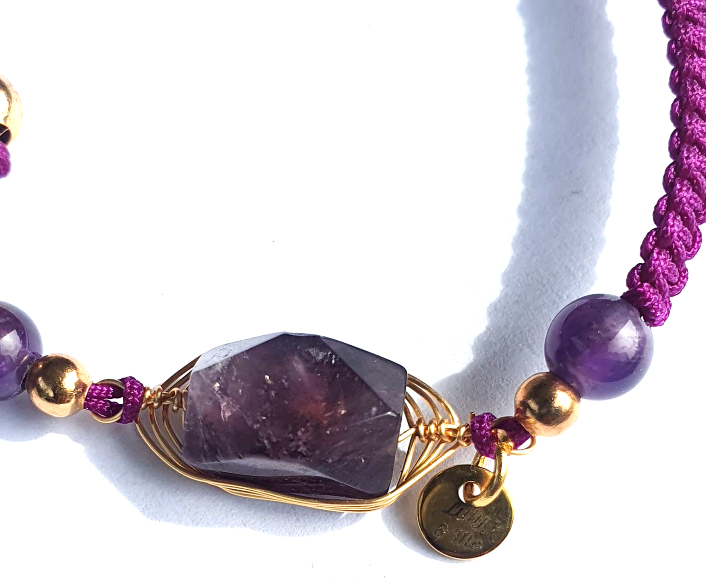 Amethyst Wrap Bracelets