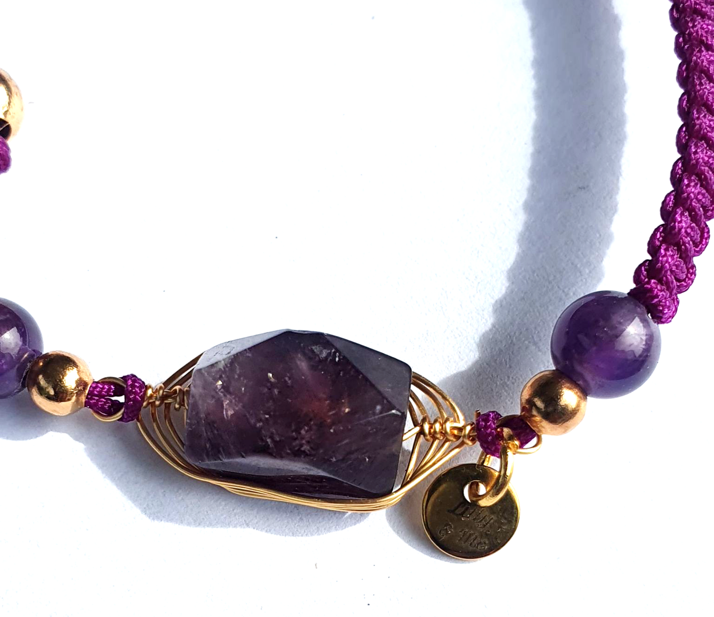 Amethyst Wrap Bracelets