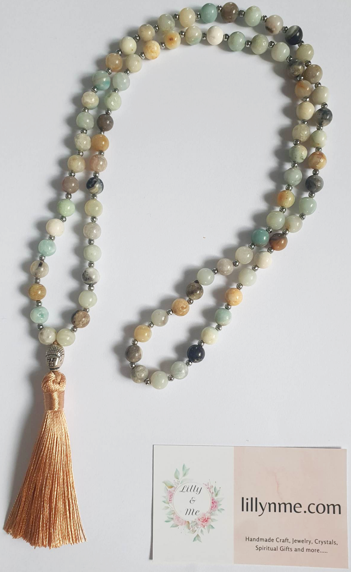 Amazonite Mala