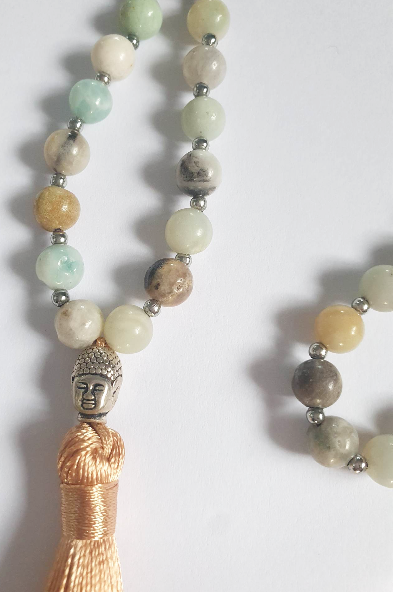 Amazonite Mala