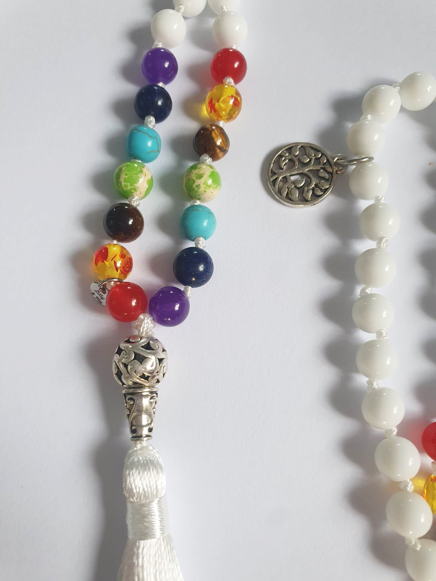 White Chakra Mala