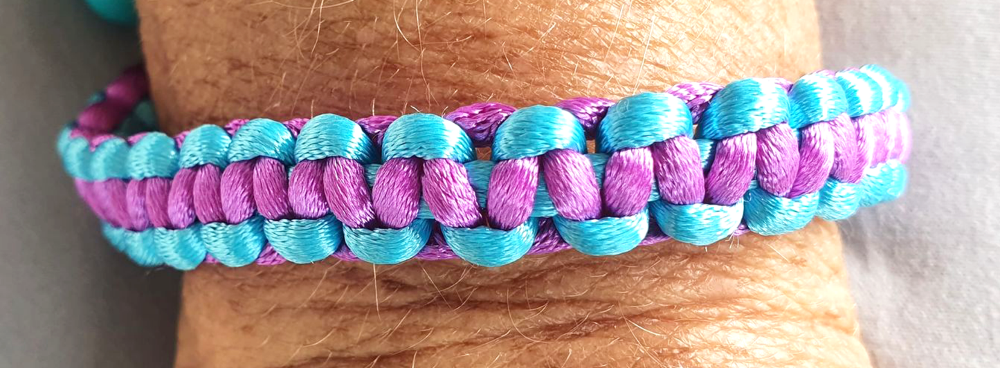 2 Strand Reversible Wrap Bracelet